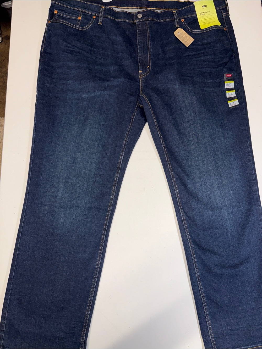 Levi's 541 Athletic Taper Men's Dark Indigo Jeans big and tall